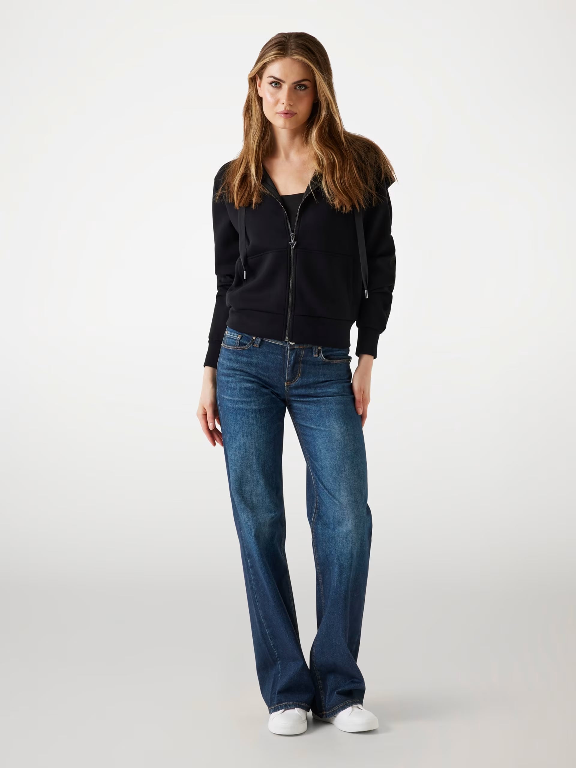 FELPA TUTA GUESS  BANDA LATERALE LOGATA