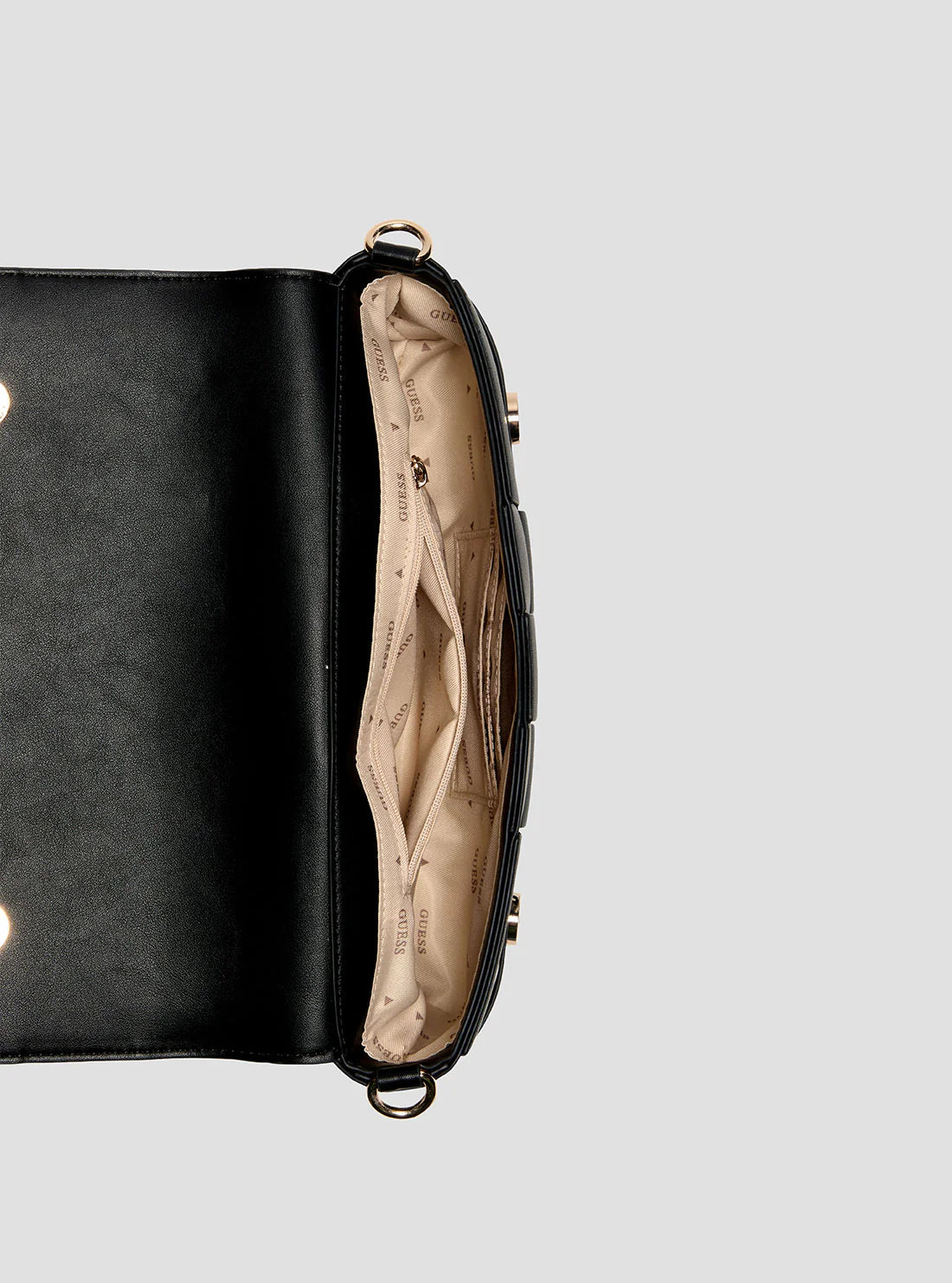 Borsa GUESS a tracolla Maylee nera