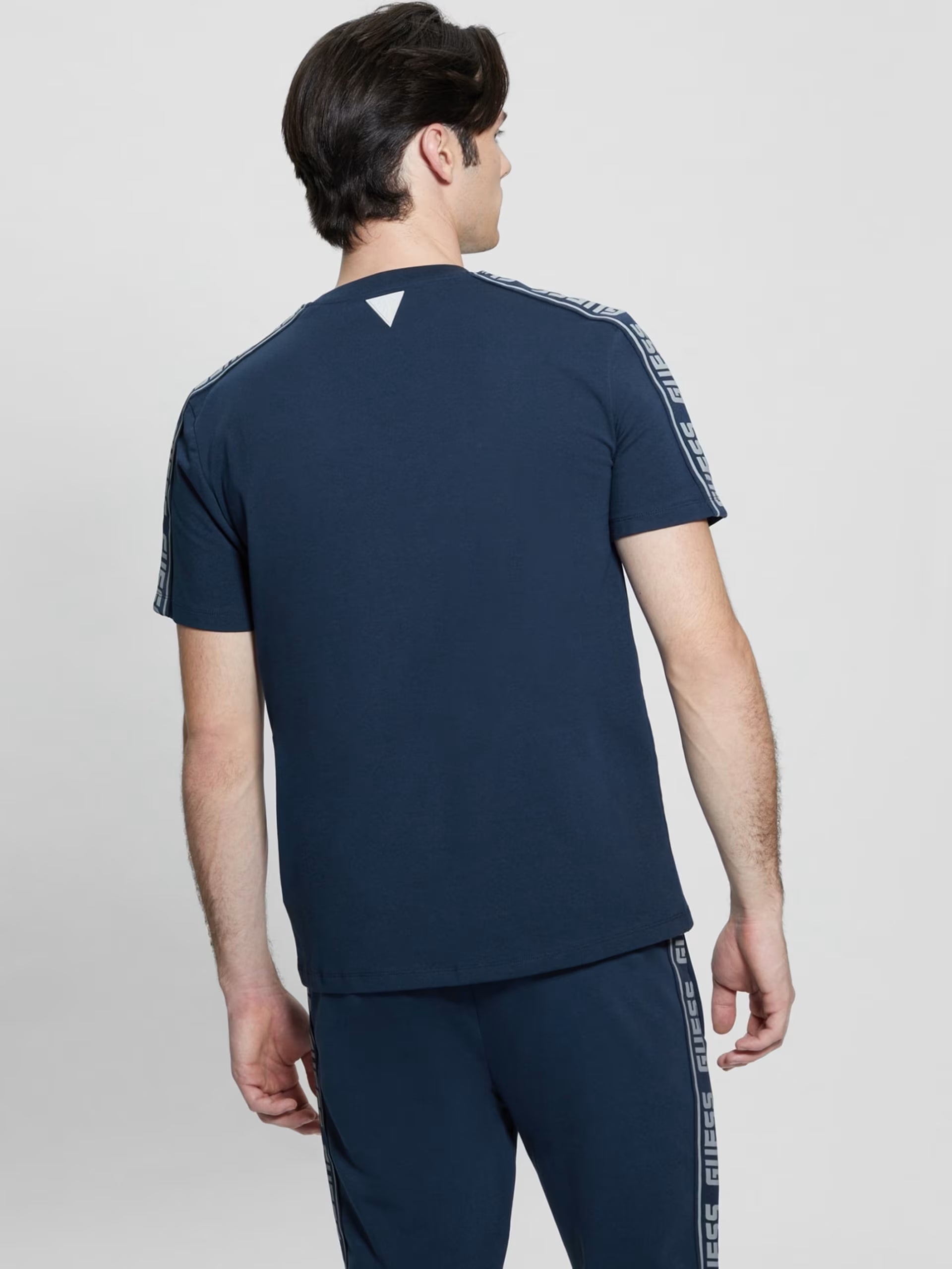 T-shirt GUESS stretch logo frontale Uomo