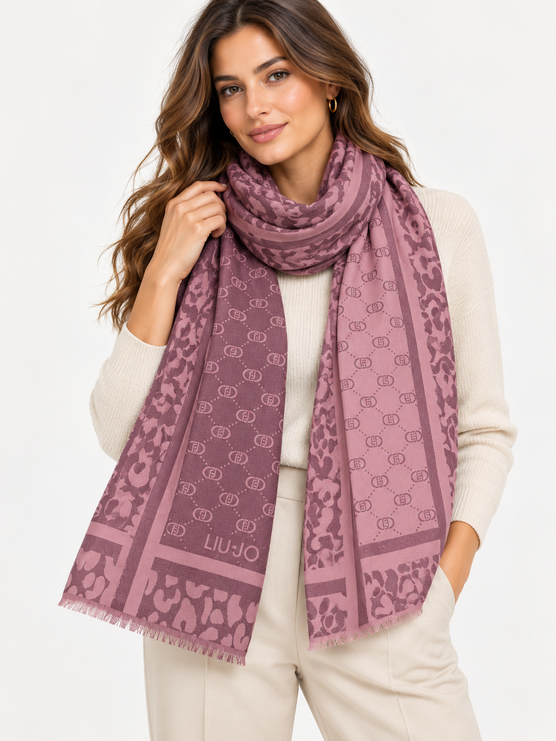 Foulard LIU JO donna con Logo