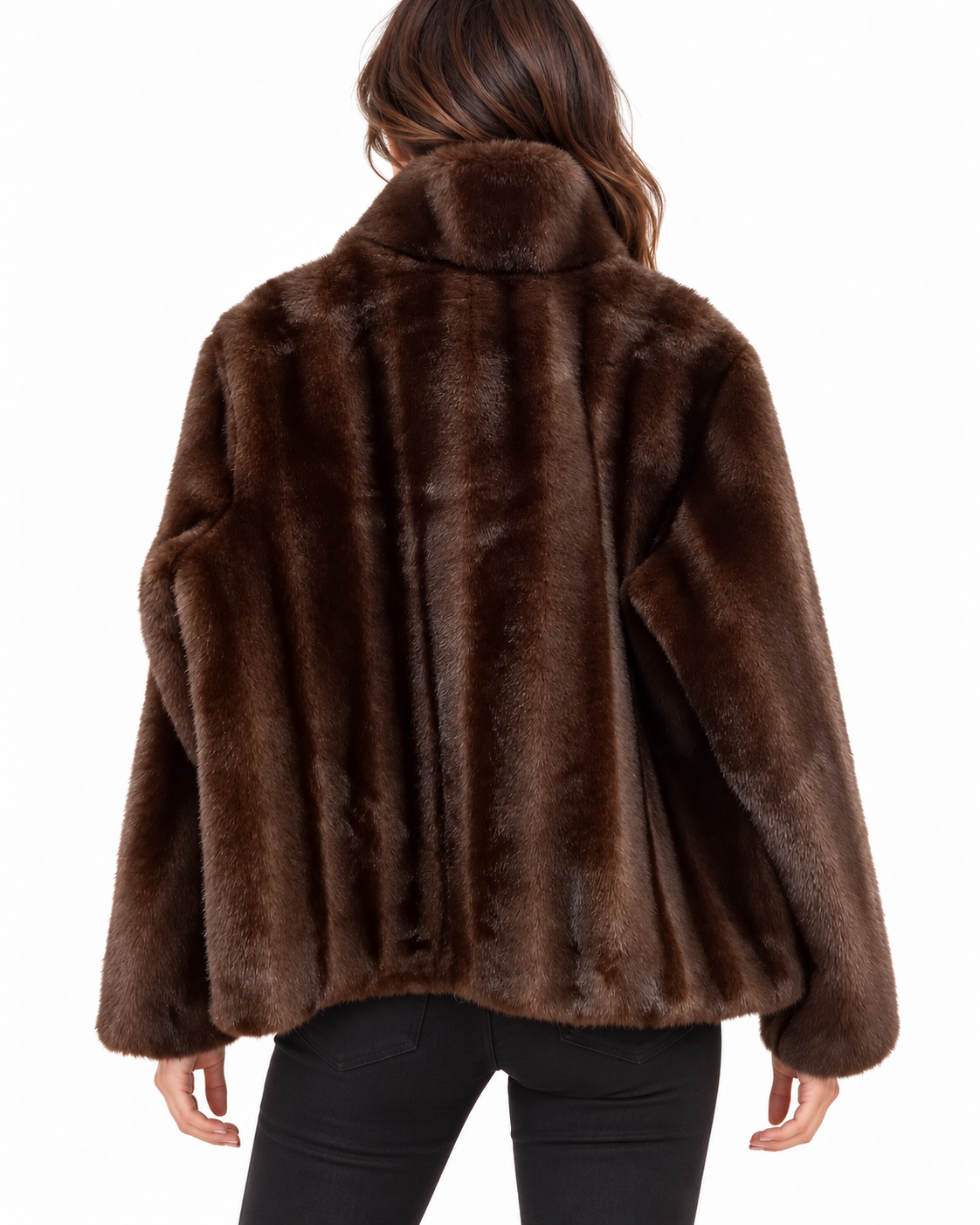 Giacca ecopelliccia MARA CAROL donna