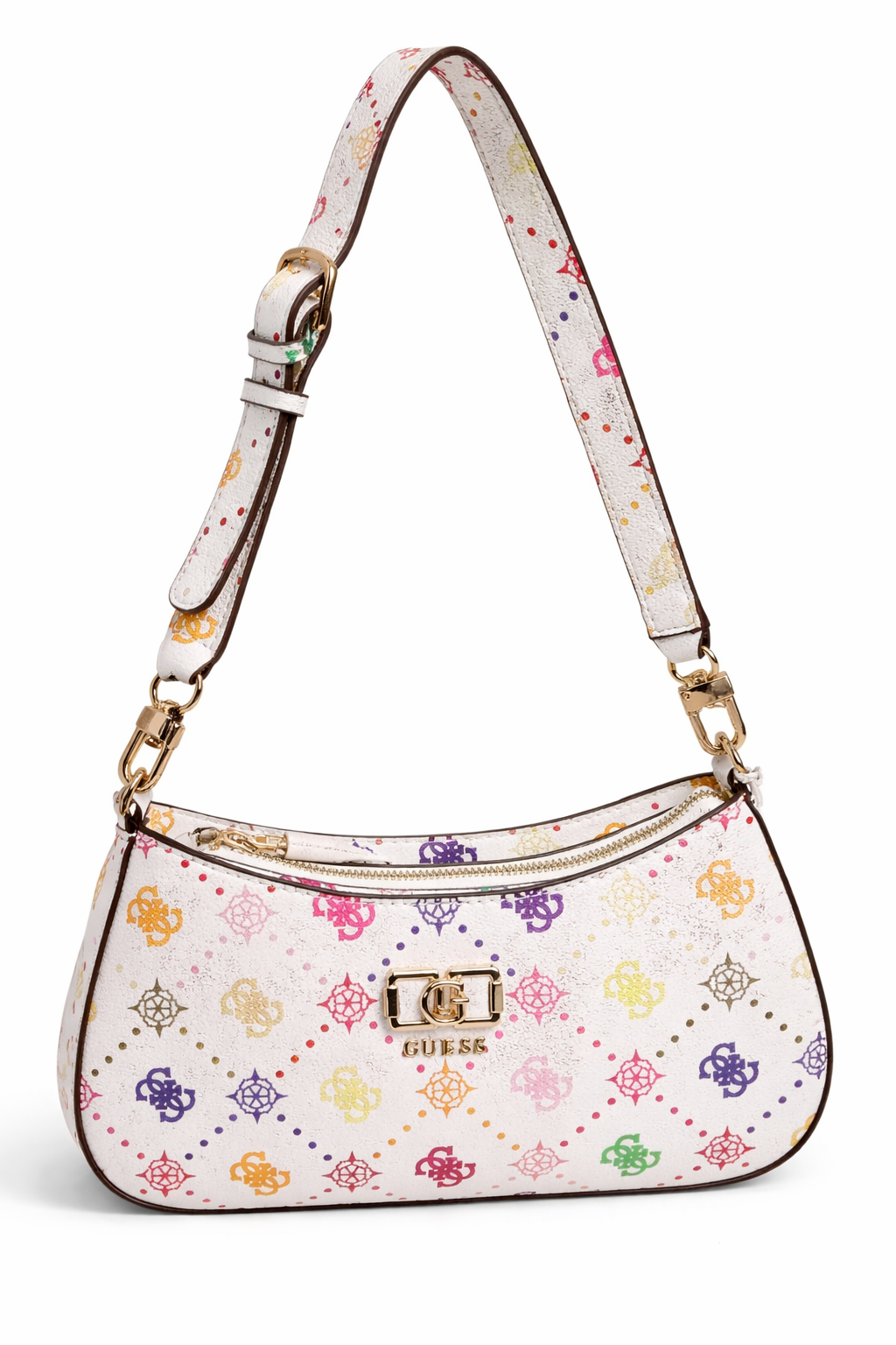 Borsa Guess mini a spalla multicolor