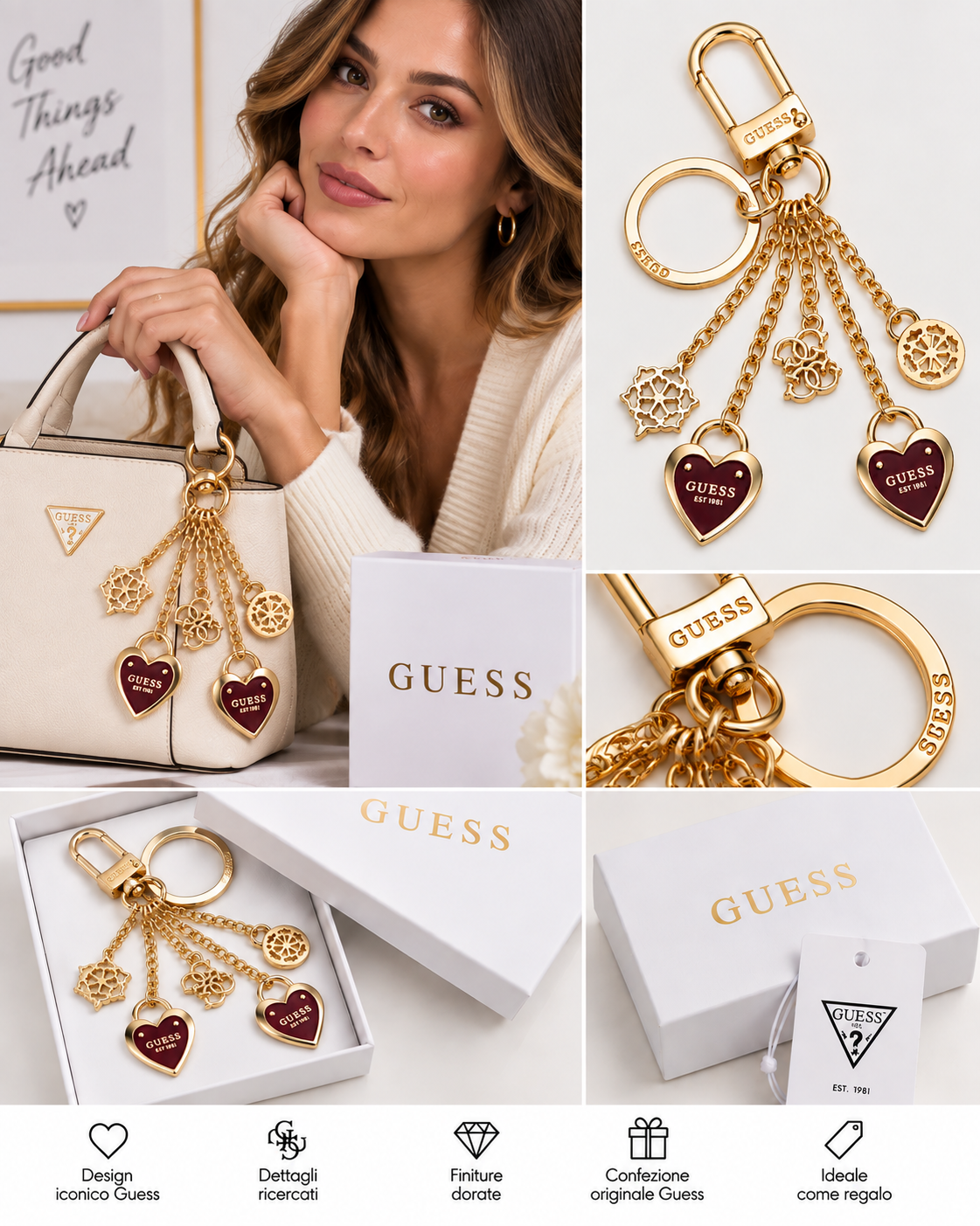 Portachiavi GUESS donna