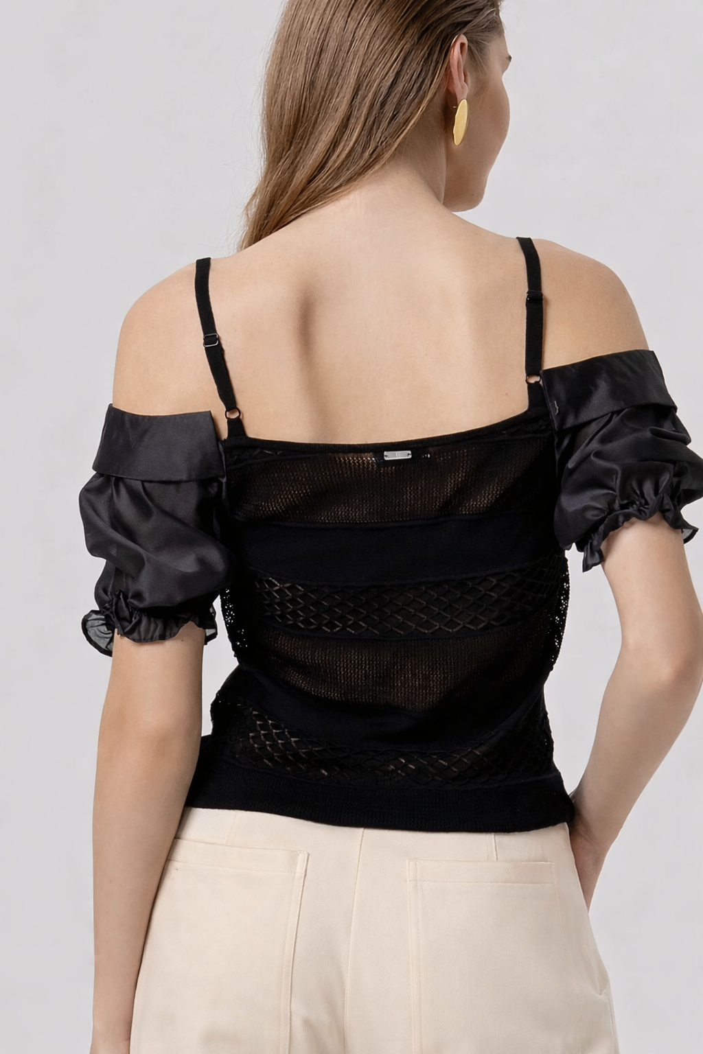 Maglia Fracomina slim traforata