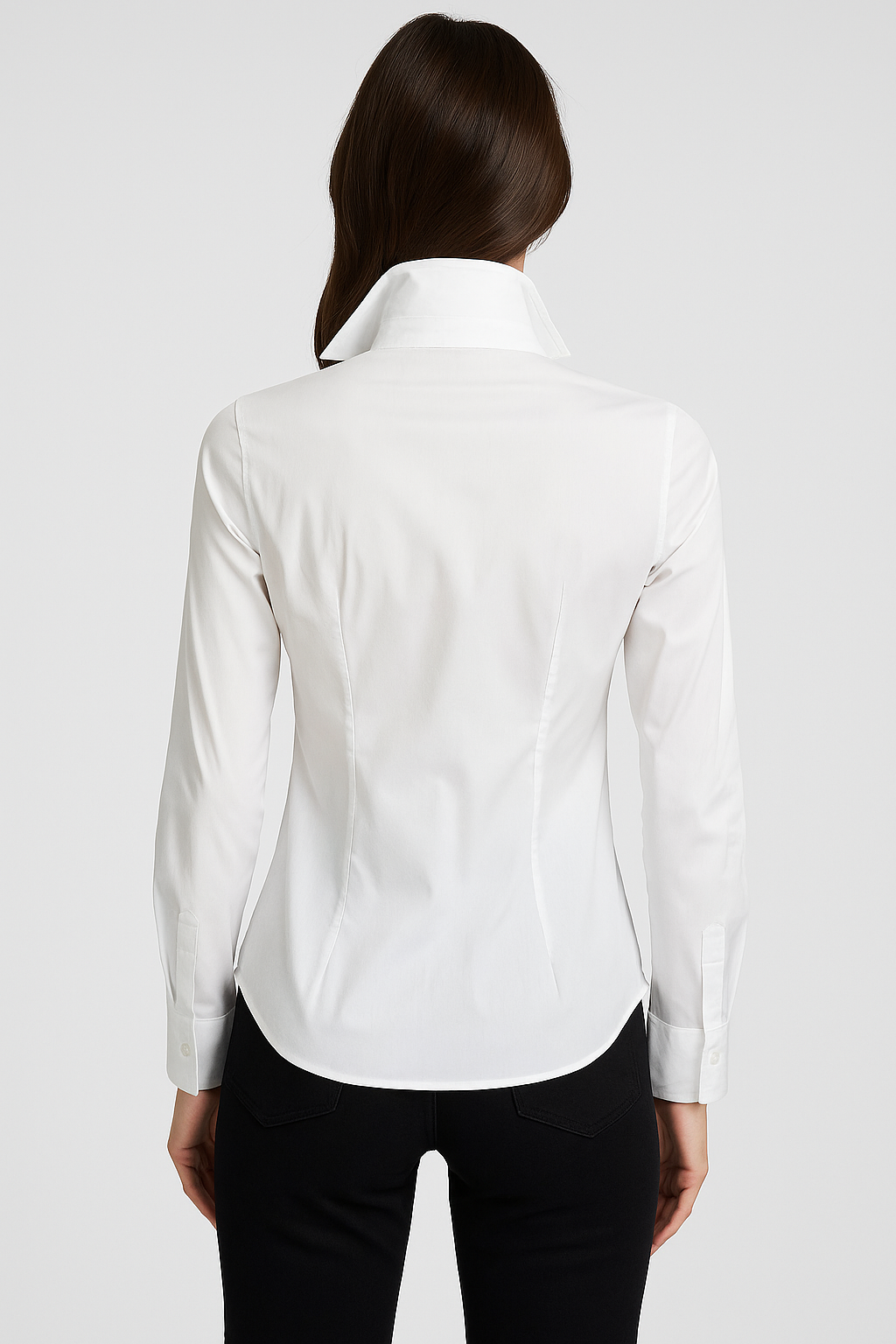 Camicia donna Guess slim fit bianco