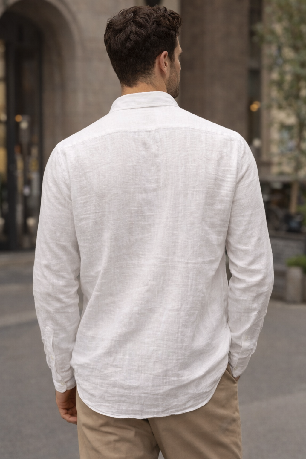 Camicia Uomo Puro Lino