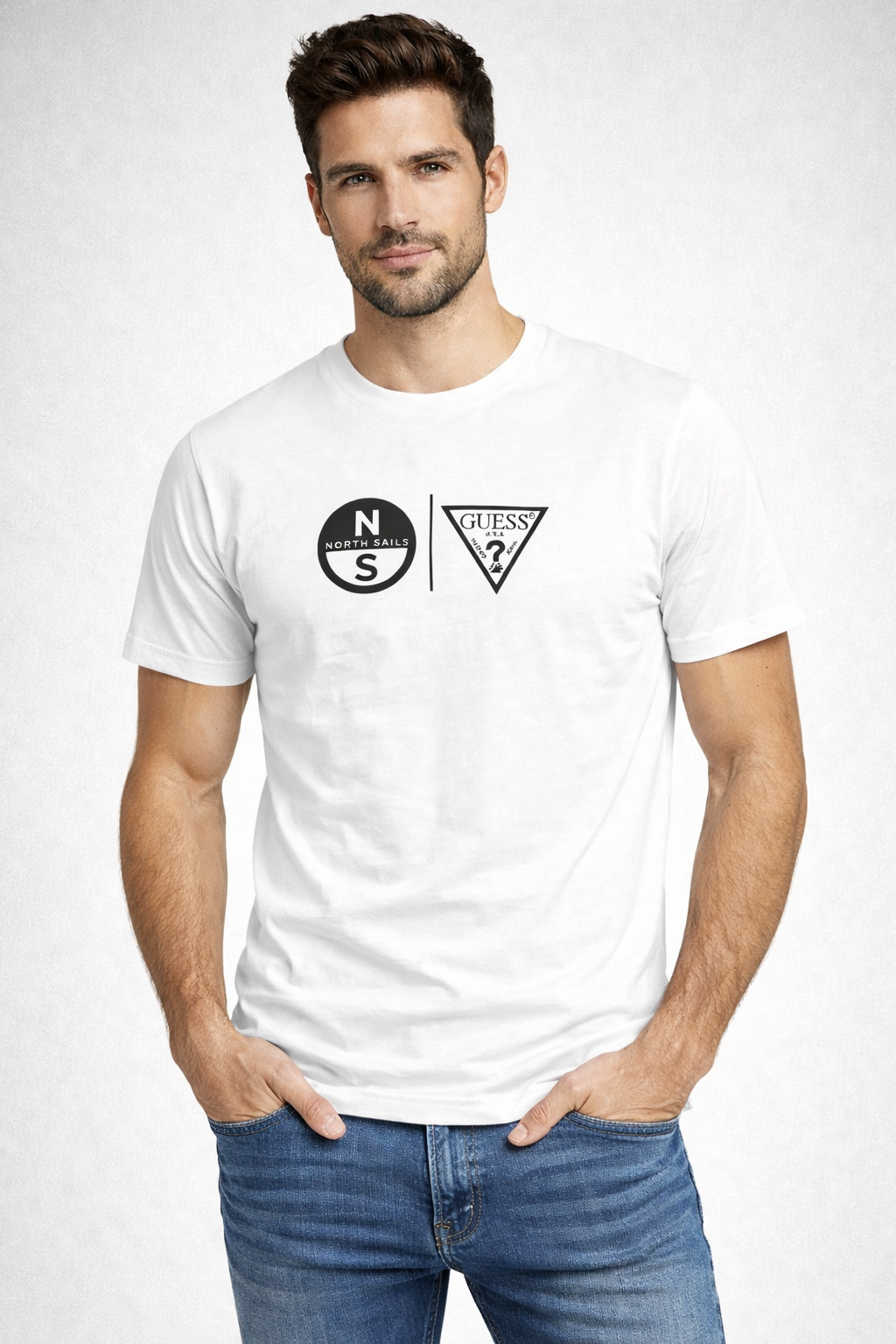 T-shirt GUESS uomo  x North Sails