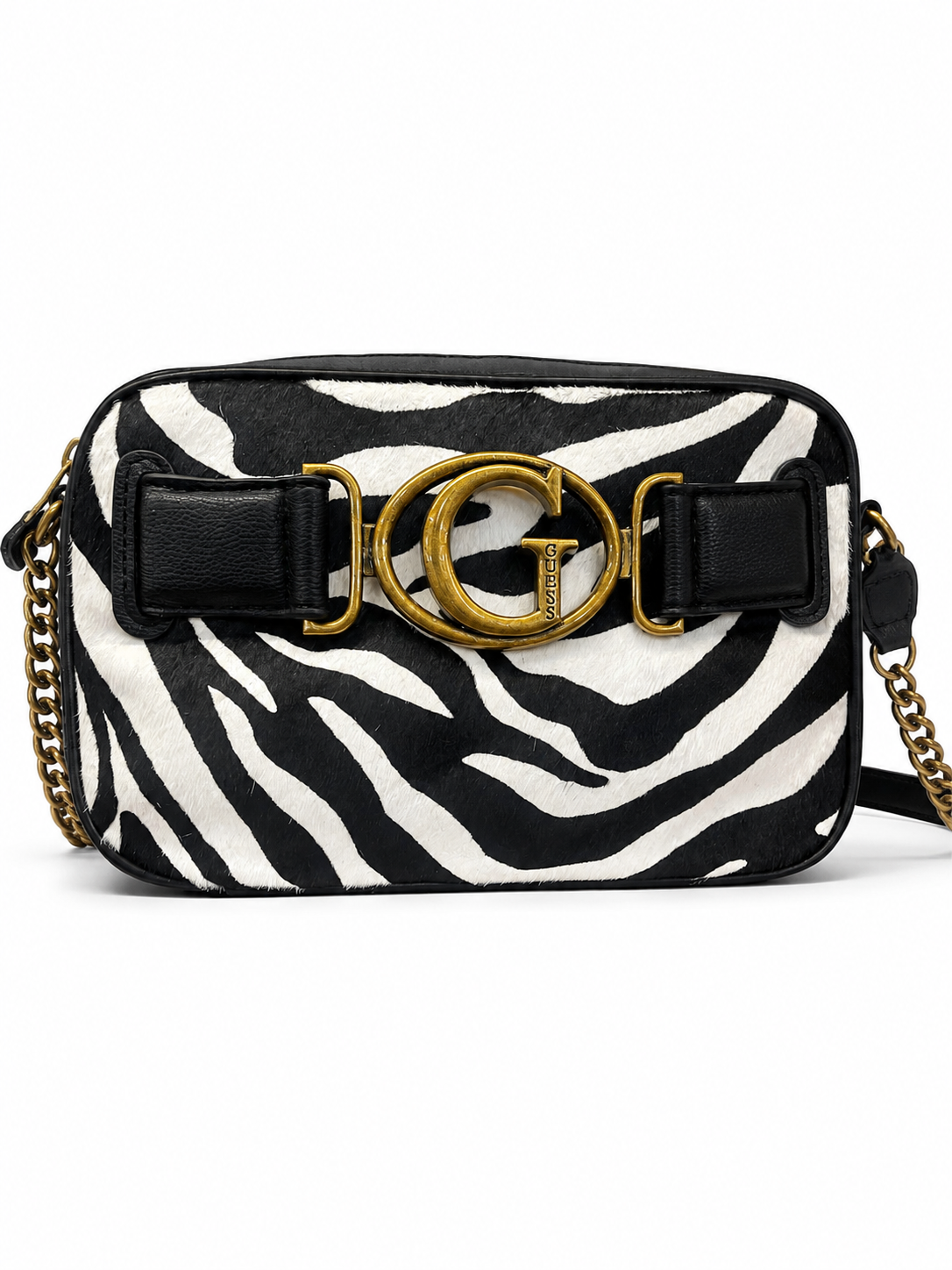 Borsa Guess in vera pelle cavallino