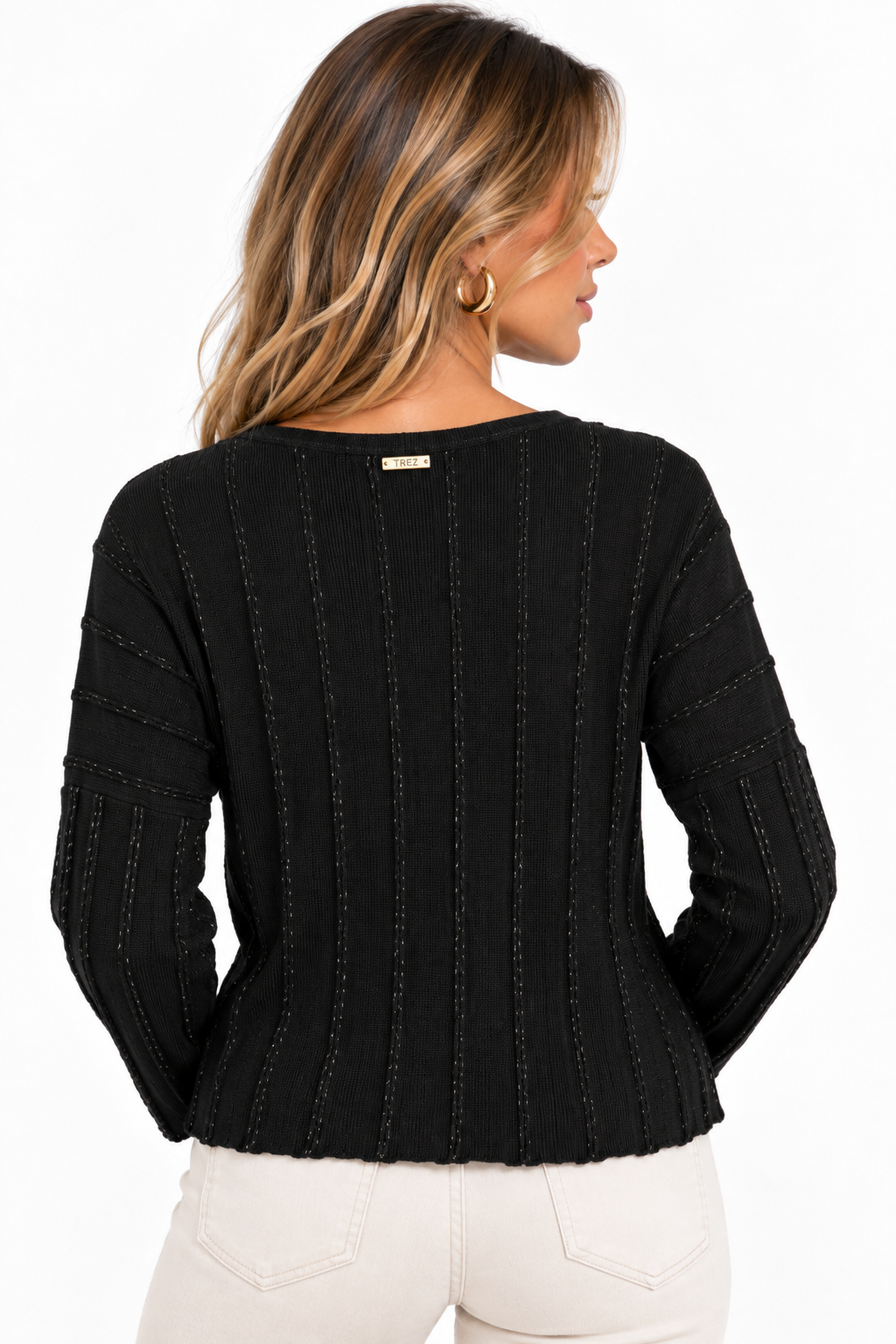 Maglia FRACOMINA con mini treccia