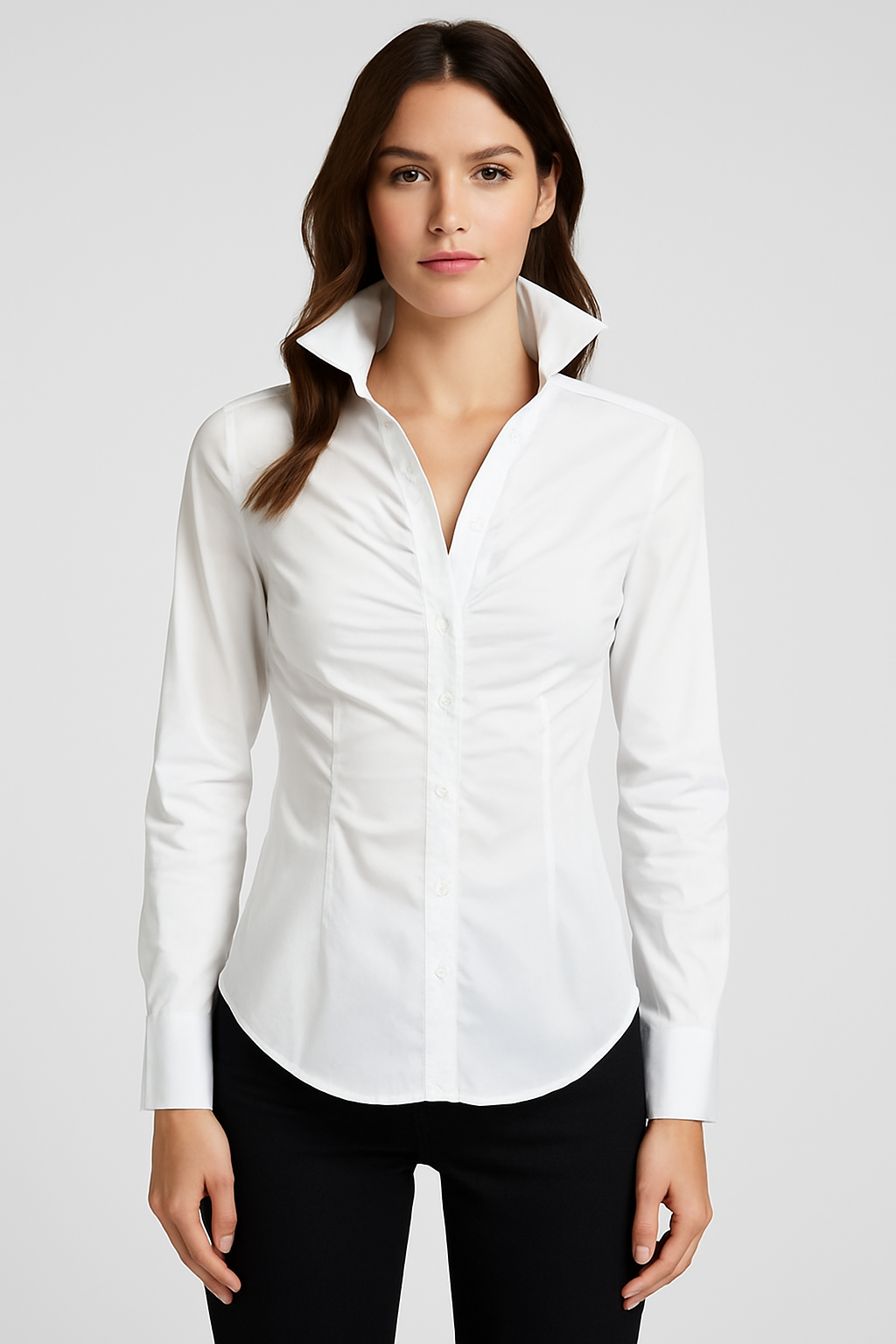 Camicia donna Guess slim fit bianco