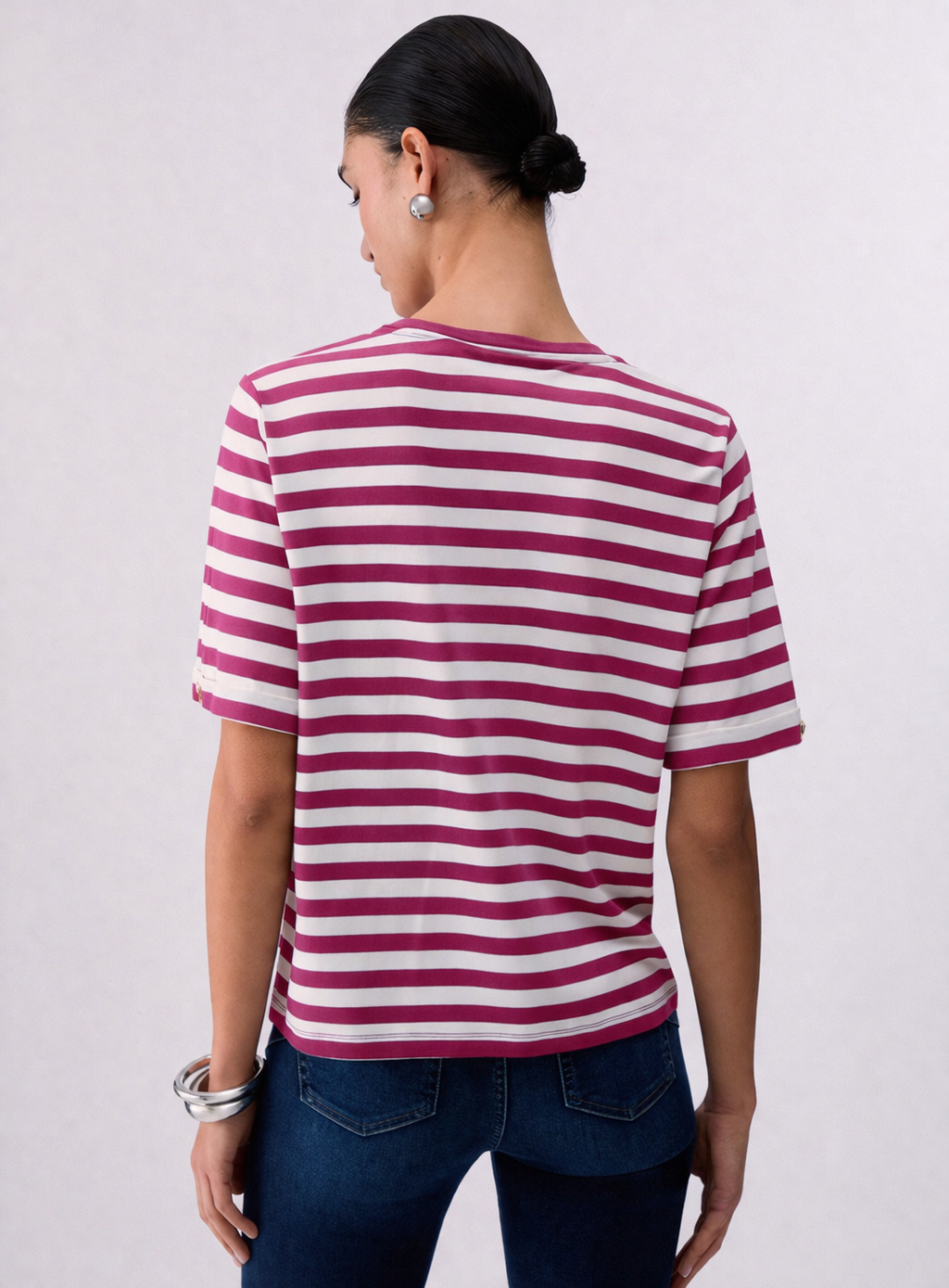 T-shirt a righe LIU JO Donna