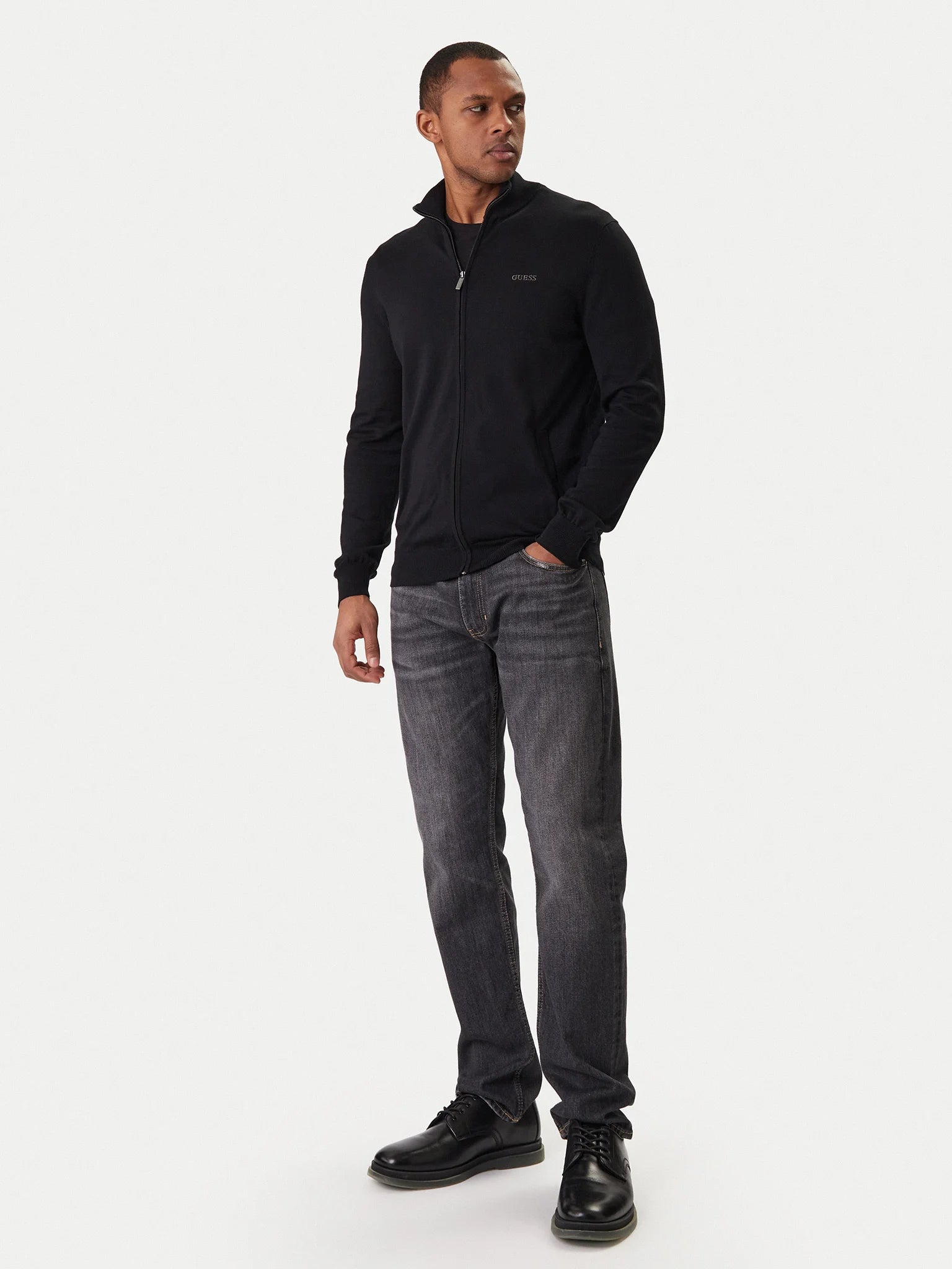 Cardigan Guess Uomo – Zip Intera