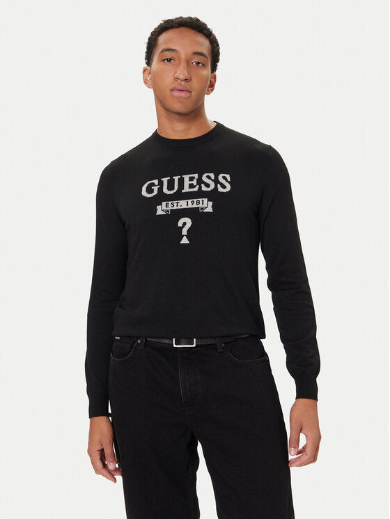 MAGLIA GUESS uomo nero