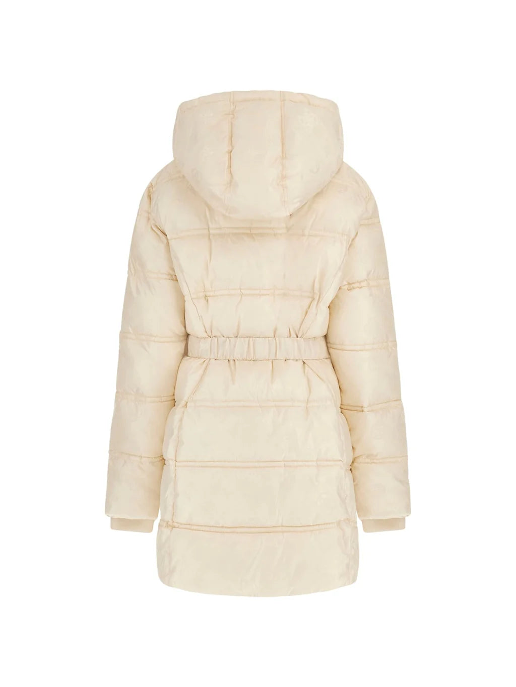 PIUMINO GUESS DONNA TESSUTO LOGATO CON CINTURA GIOIELLO