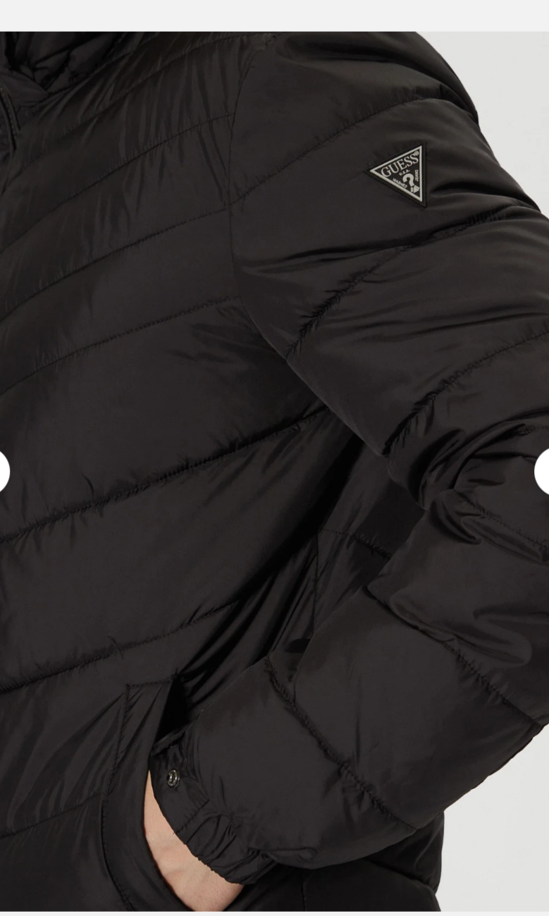 GUESS PIUMINO UOMO CON ZIP