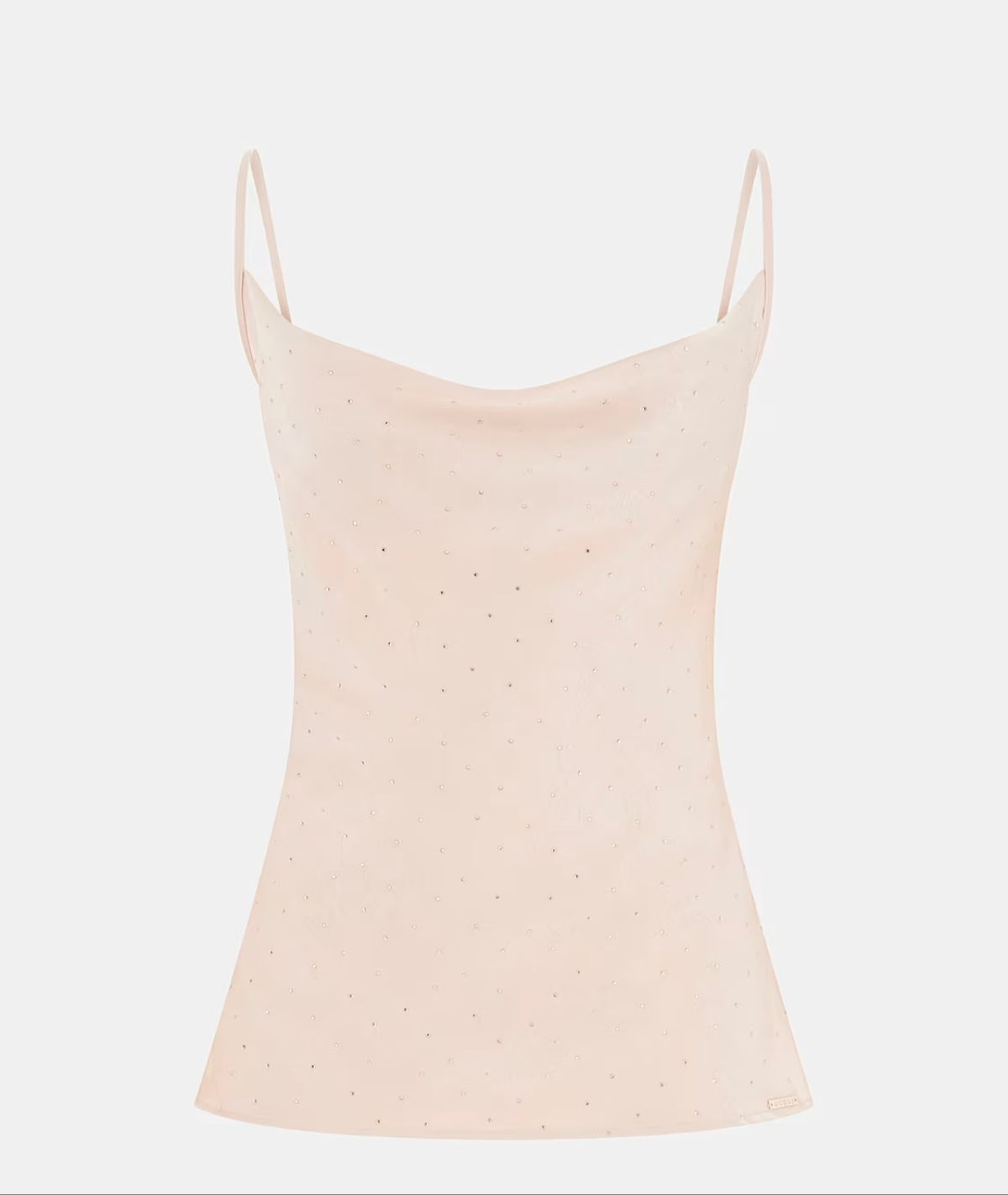 Top Guess donna   satin con strass