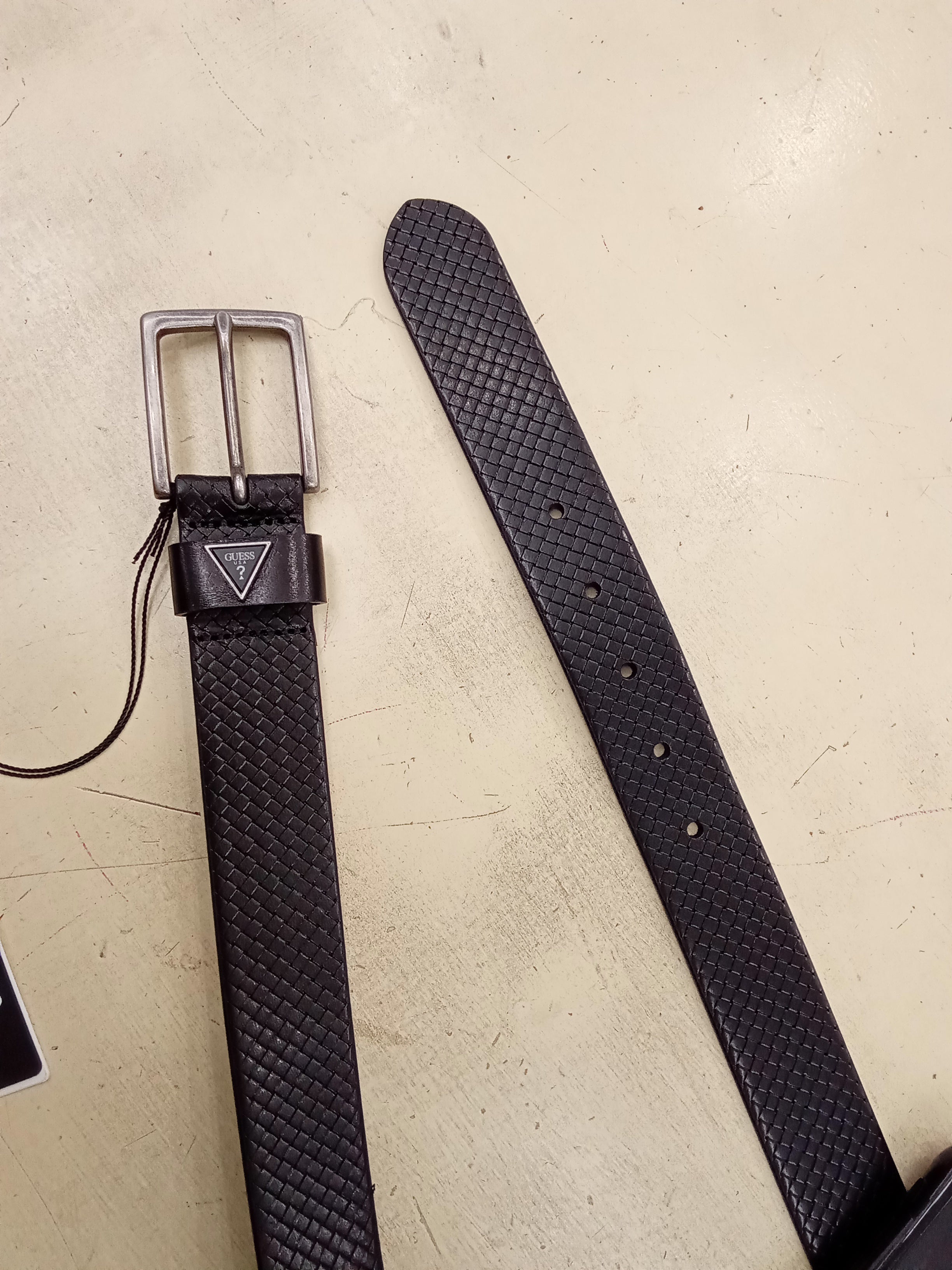 CINTURA UOMO GUESS VERA PELLE