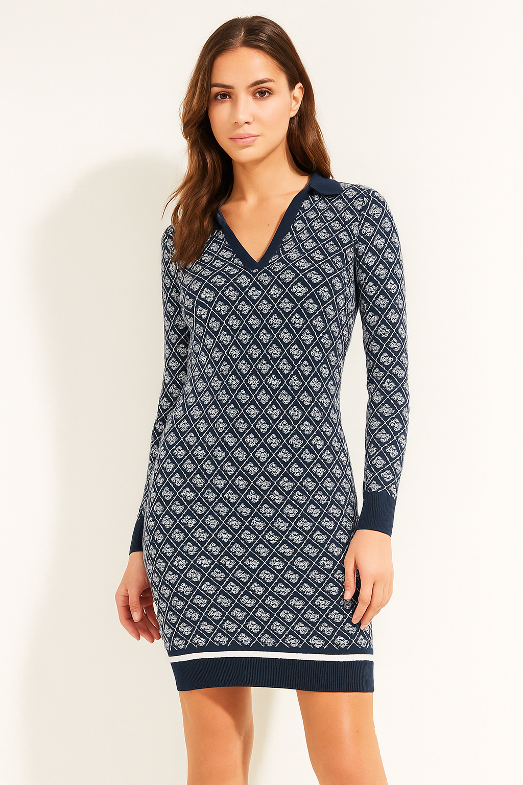 VESTITO MINI  GUESS in Maglia Logo 4G