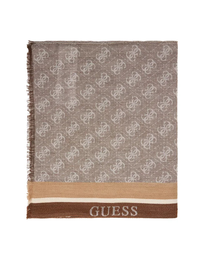 Foulard  GUESS Uomo Marrone e Blù